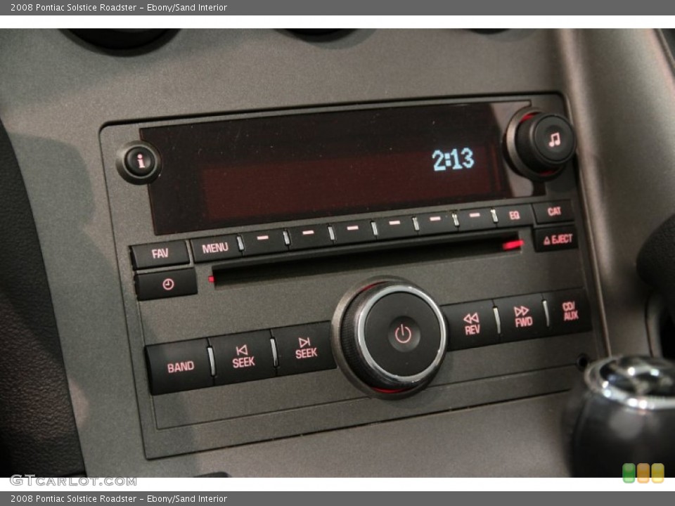Ebony/Sand Interior Controls for the 2008 Pontiac Solstice Roadster #82595239
