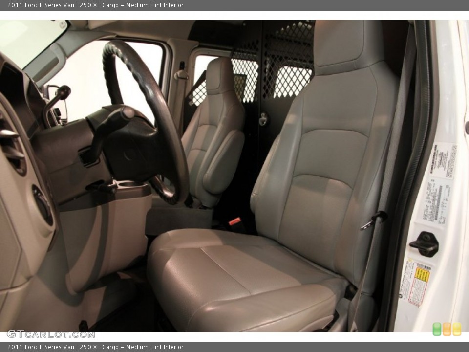 Medium Flint Interior Front Seat for the 2011 Ford E Series Van E250 XL Cargo #82596520