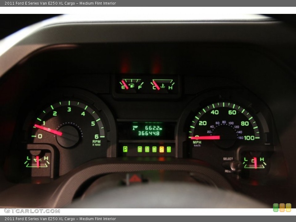 Medium Flint Interior Gauges for the 2011 Ford E Series Van E250 XL Cargo #82596553