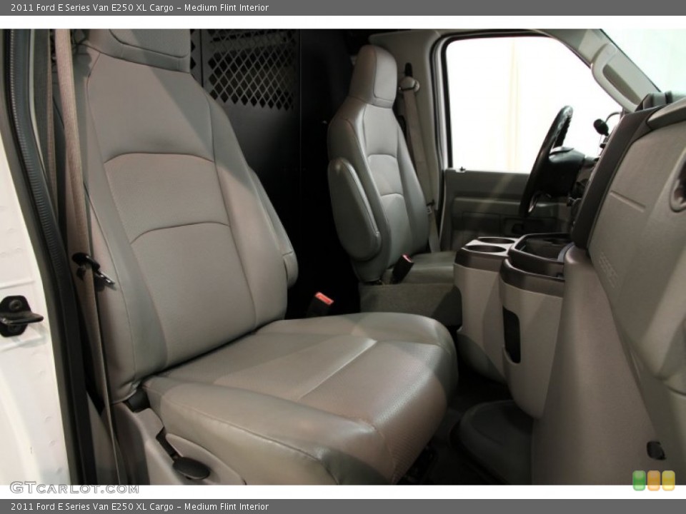 Medium Flint Interior Front Seat for the 2011 Ford E Series Van E250 XL Cargo #82596630