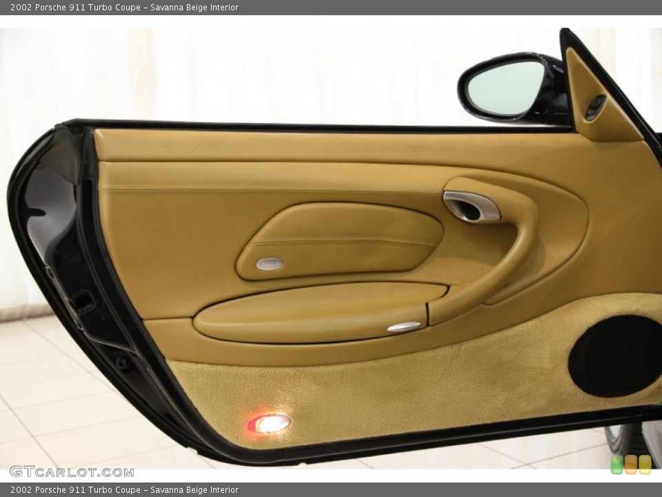 Savanna Beige Interior Door Panel for the 2002 Porsche 911 Turbo Coupe #82598419