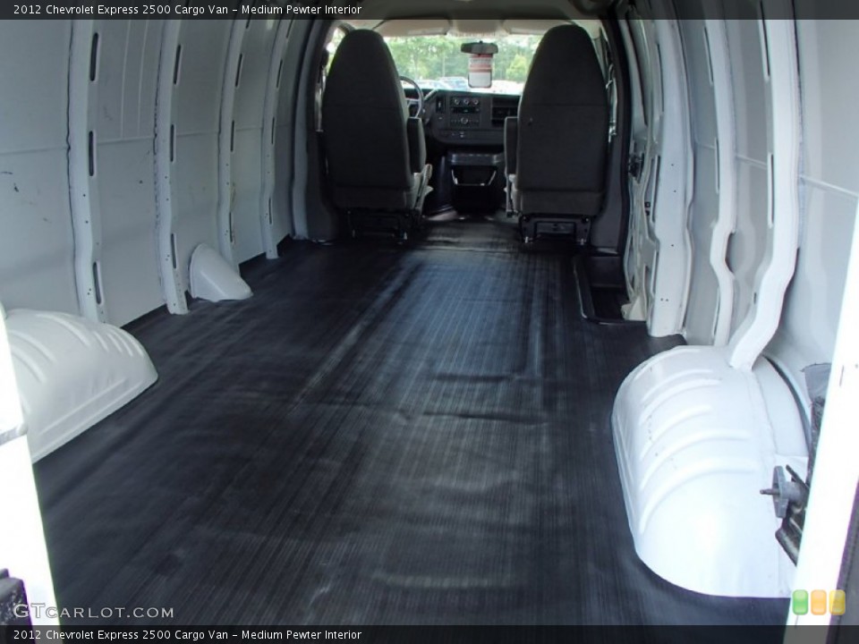 Medium Pewter Interior Trunk for the 2012 Chevrolet Express 2500 Cargo Van #82598767