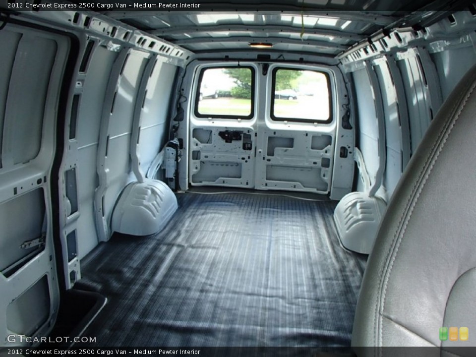 Medium Pewter Interior Trunk for the 2012 Chevrolet Express 2500 Cargo Van #82598923