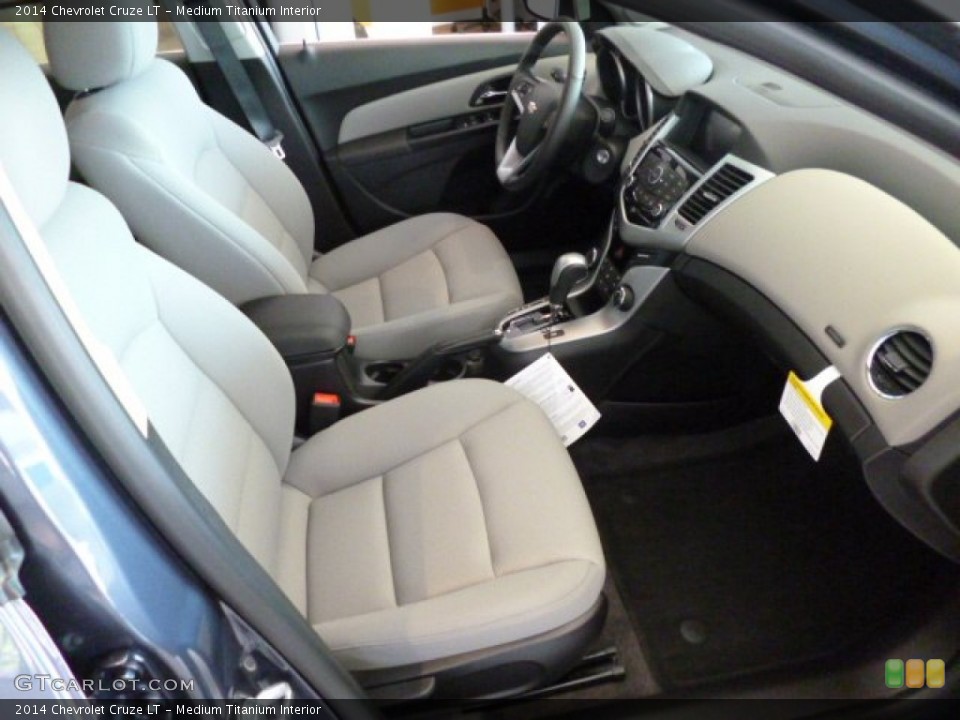 Medium Titanium Interior Front Seat for the 2014 Chevrolet Cruze LT #82600586