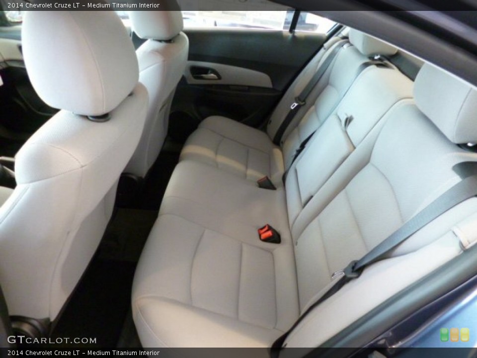 Medium Titanium Interior Rear Seat for the 2014 Chevrolet Cruze LT #82600634