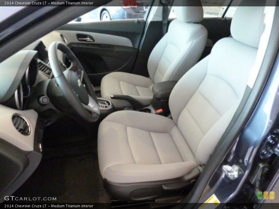 Medium Titanium Interior Front Seat for the 2014 Chevrolet Cruze LT #82600669