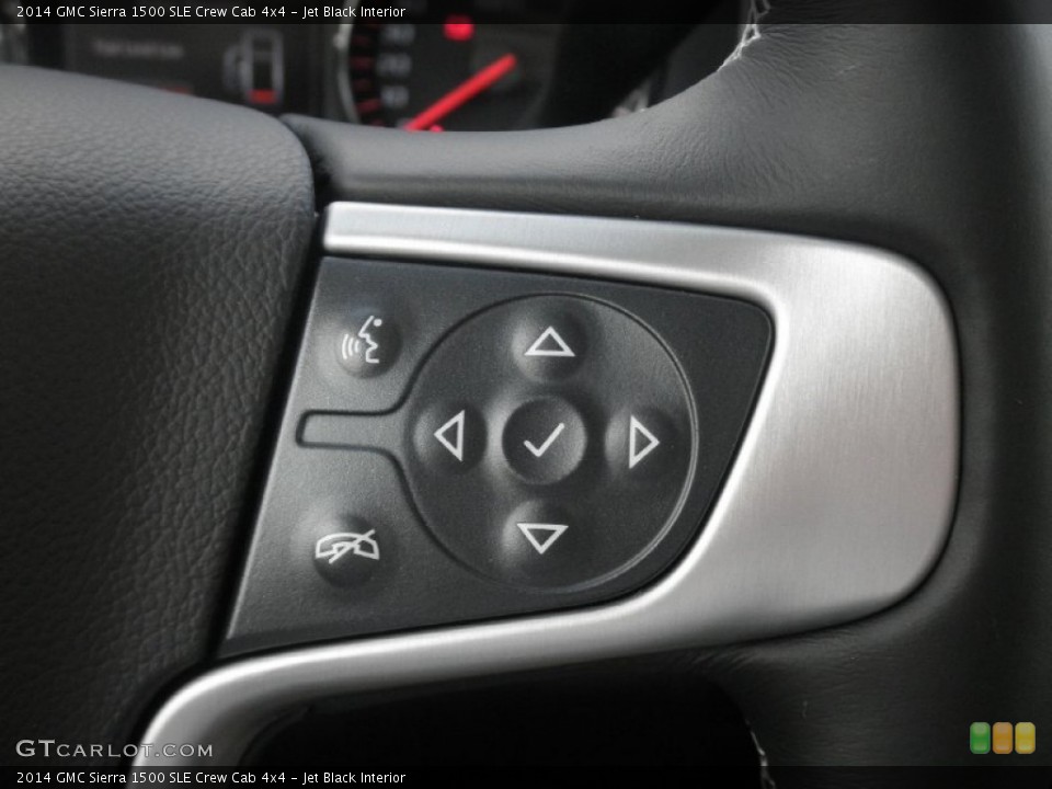 Jet Black Interior Controls for the 2014 GMC Sierra 1500 SLE Crew Cab 4x4 #82603577