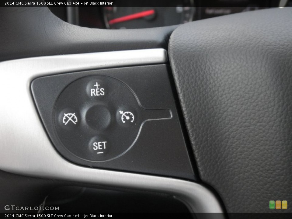 Jet Black Interior Controls for the 2014 GMC Sierra 1500 SLE Crew Cab 4x4 #82603598