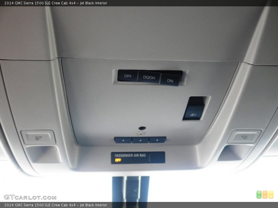 Jet Black Interior Controls for the 2014 GMC Sierra 1500 SLE Crew Cab 4x4 #82603683