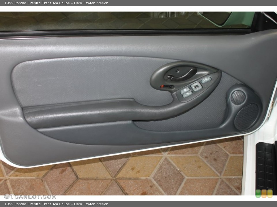 Dark Pewter Interior Door Panel for the 1999 Pontiac Firebird Trans Am Coupe #82604612