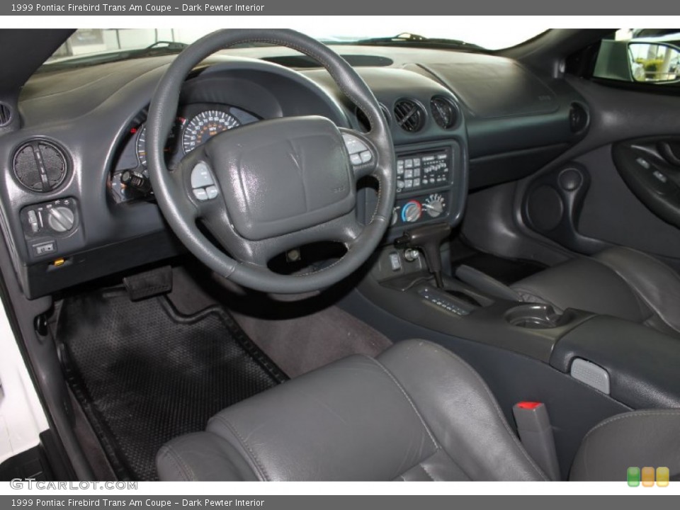 Dark Pewter Interior Photo for the 1999 Pontiac Firebird Trans Am Coupe #82604628