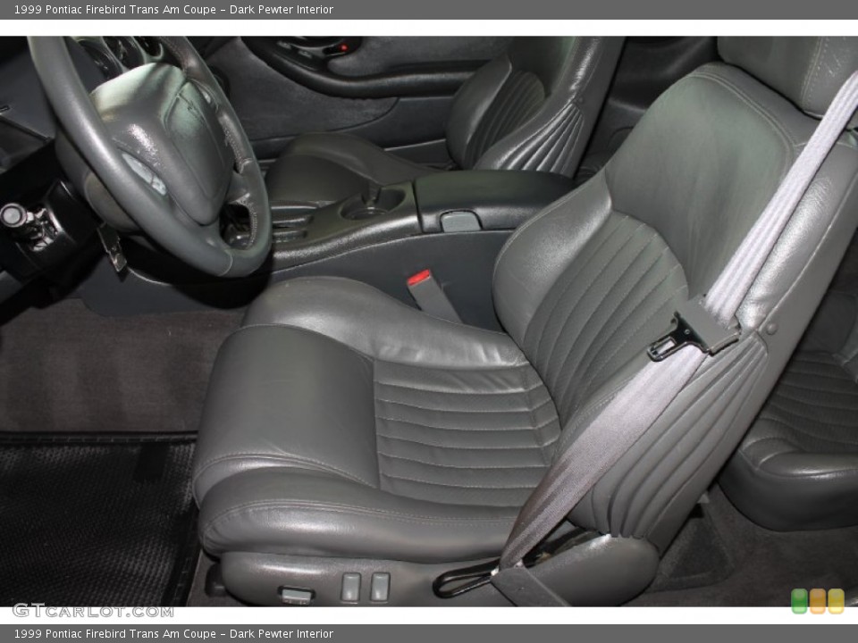 Dark Pewter Interior Front Seat for the 1999 Pontiac Firebird Trans Am Coupe #82604648