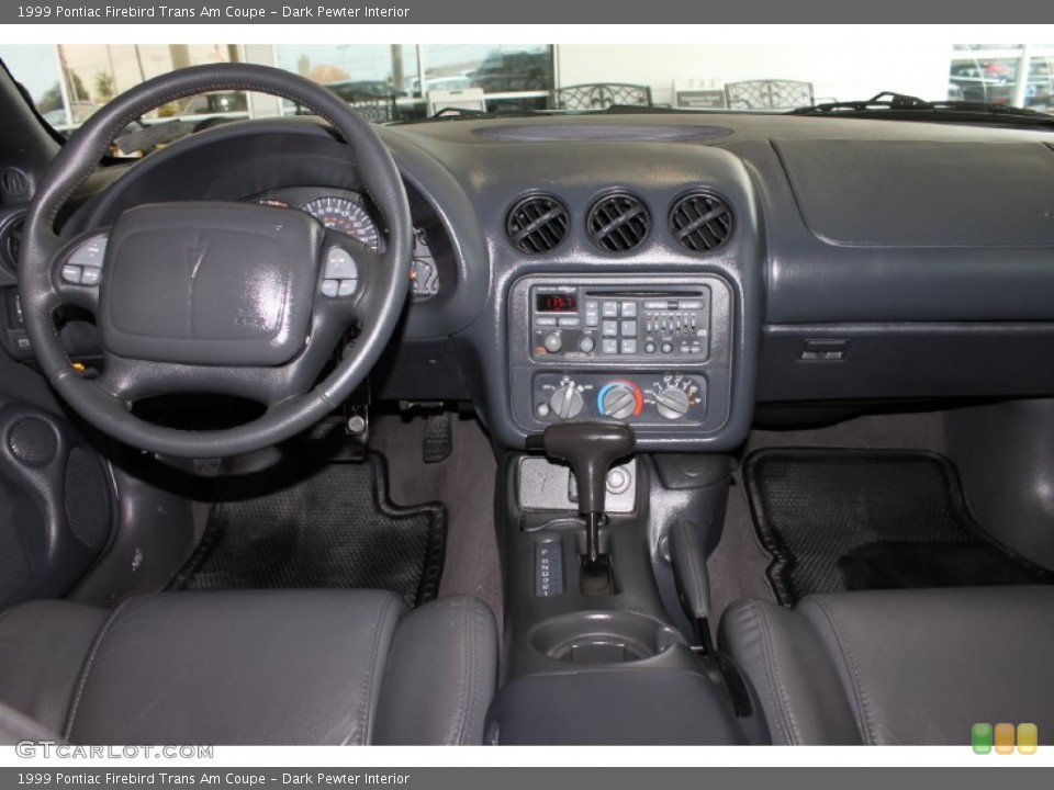Dark Pewter Interior Dashboard for the 1999 Pontiac Firebird Trans Am Coupe #82604848
