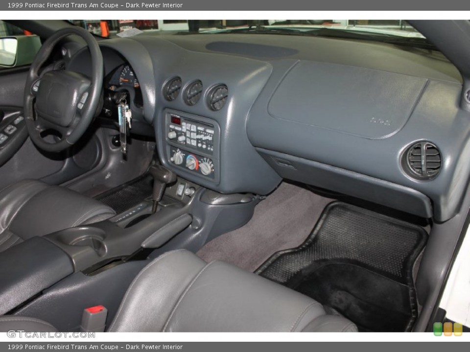 Dark Pewter Interior Dashboard for the 1999 Pontiac Firebird Trans Am Coupe #82604927