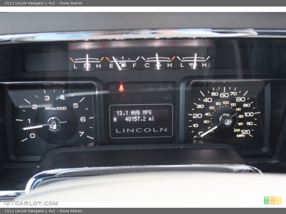 Stone Interior Gauges for the 2011 Lincoln Navigator L 4x2 #82605188