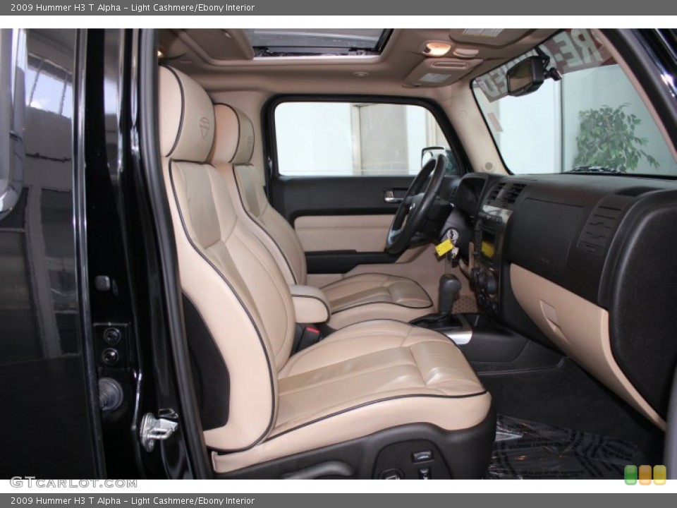 Light Cashmere/Ebony Interior Front Seat for the 2009 Hummer H3 T Alpha #82609292