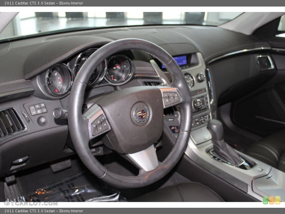 Ebony Interior Dashboard for the 2011 Cadillac CTS 3.0 Sedan #82609967