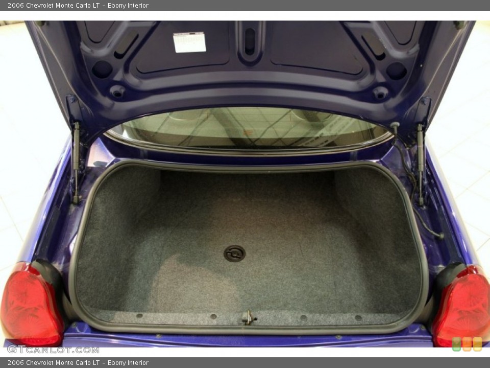 Ebony Interior Trunk for the 2006 Chevrolet Monte Carlo LT #82612739