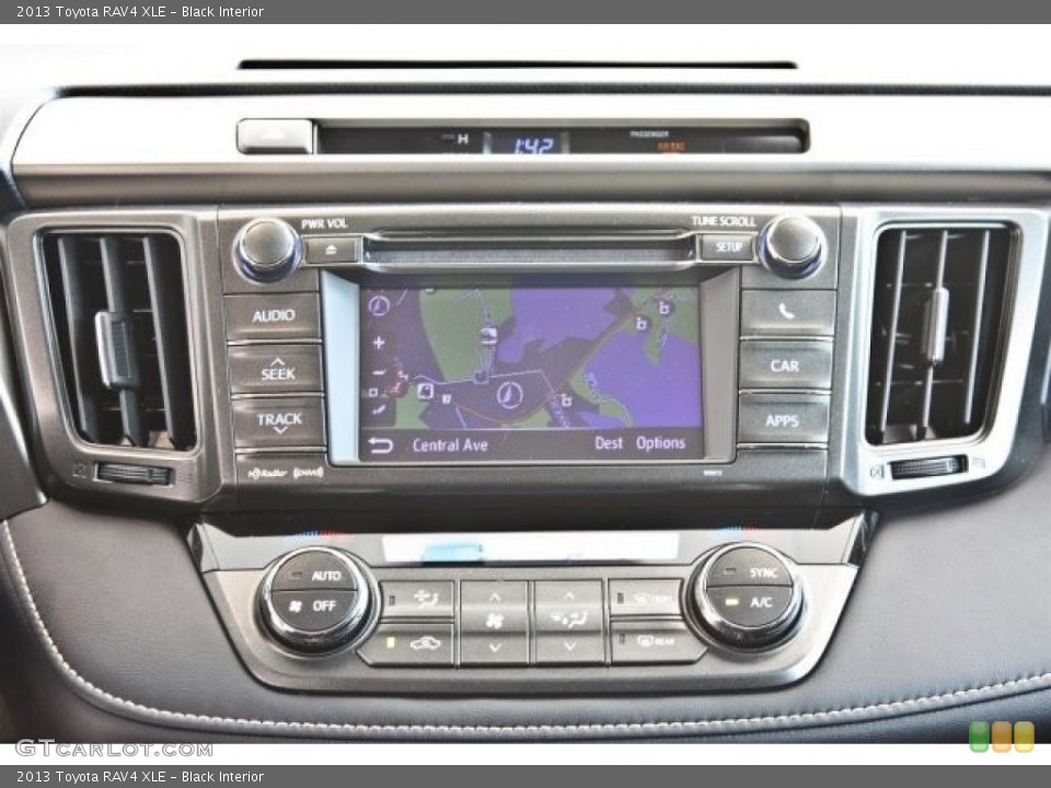 Black Interior Navigation for the 2013 Toyota RAV4 XLE #82621391