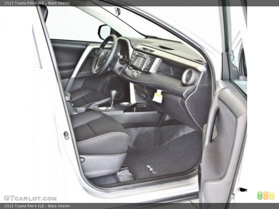 Black Interior Dashboard for the 2013 Toyota RAV4 XLE #82621421