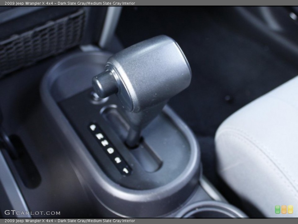 Dark Slate Gray/Medium Slate Gray Interior Transmission for the 2009 Jeep Wrangler X 4x4 #82622882