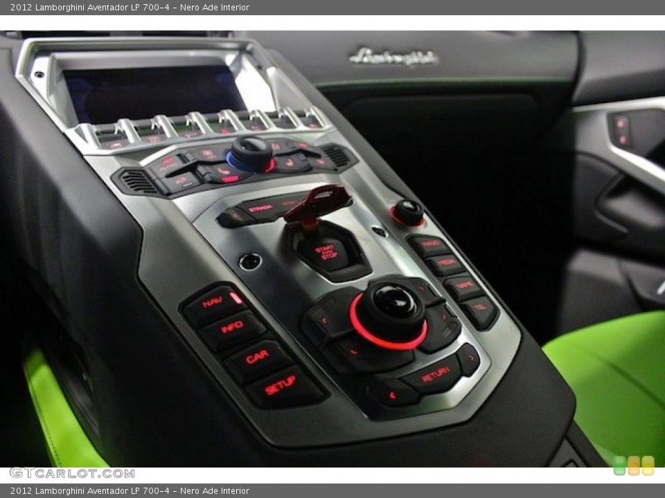 Nero Ade Interior Transmission for the 2012 Lamborghini Aventador LP 700-4 #82623746