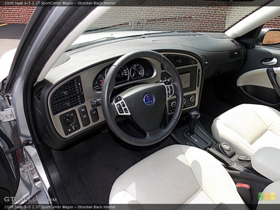 Obsidian Black Interior Dashboard for the 2006 Saab 9-5 2.3T SportCombi Wagon #82624467