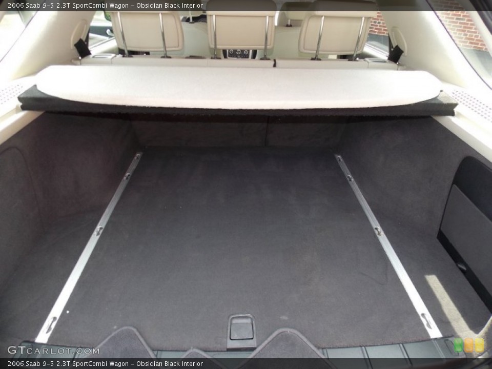 Obsidian Black Interior Trunk for the 2006 Saab 9-5 2.3T SportCombi Wagon #82624755