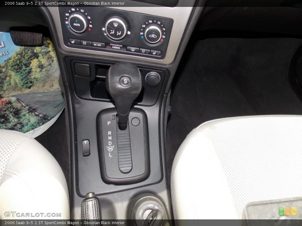 Obsidian Black Interior Transmission for the 2006 Saab 9-5 2.3T SportCombi Wagon #82624949