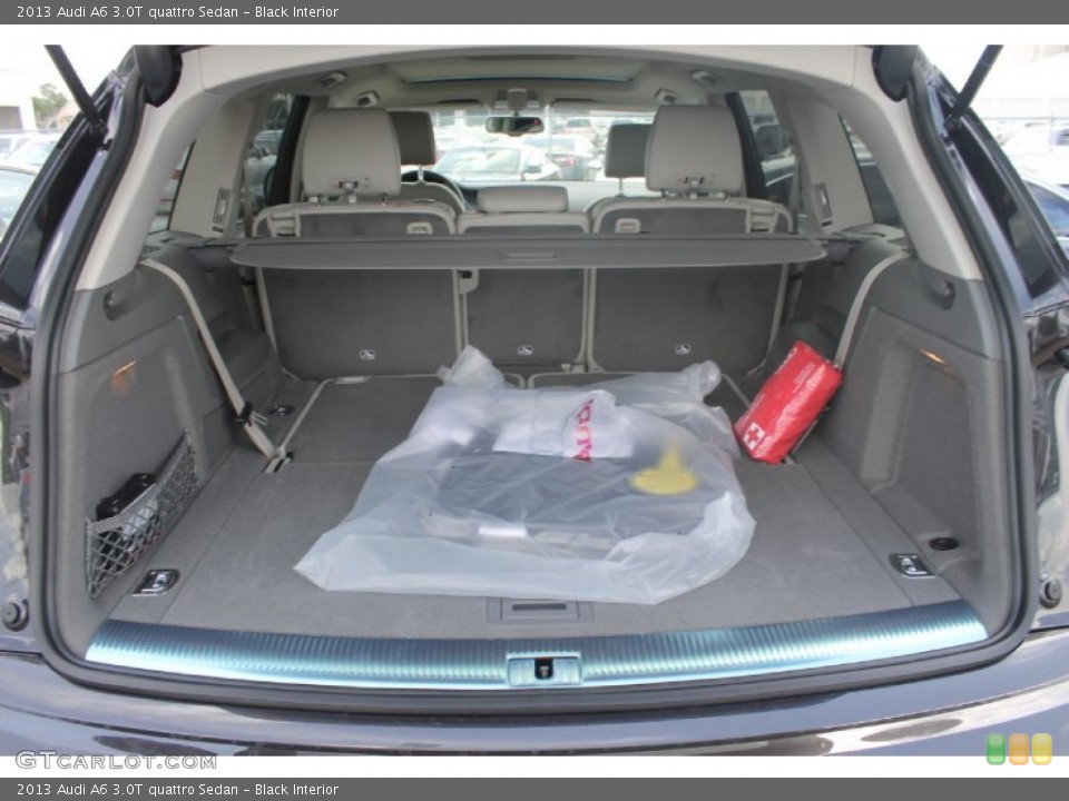 Black Interior Trunk for the 2013 Audi A6 3.0T quattro Sedan #82625505