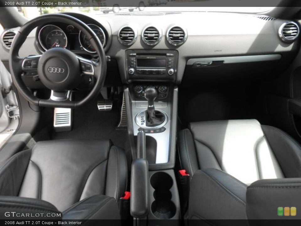 Black Interior Dashboard for the 2008 Audi TT 2.0T Coupe #82627604