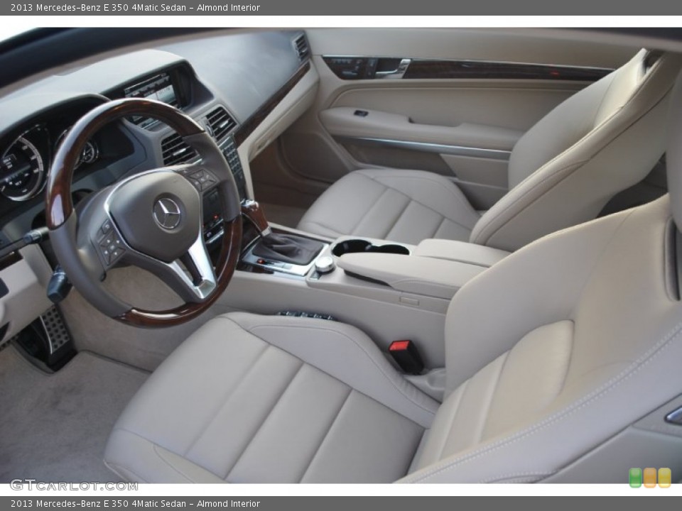Almond Interior Prime Interior for the 2013 Mercedes-Benz E 350 4Matic Sedan #82628108