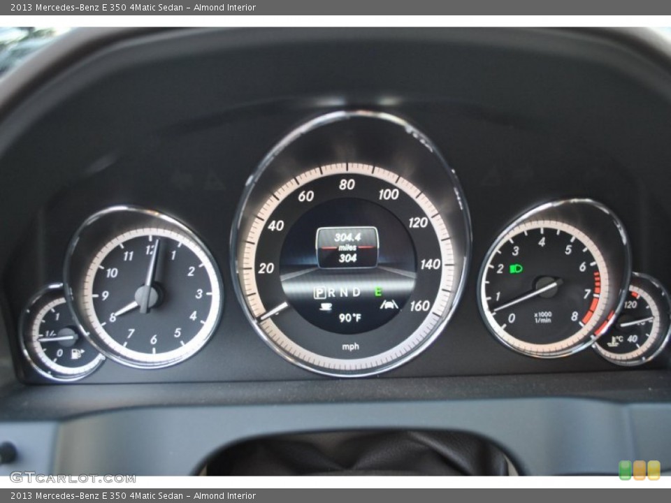 Almond Interior Gauges for the 2013 Mercedes-Benz E 350 4Matic Sedan #82628135