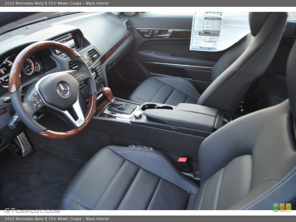 Black Interior Photo for the 2013 Mercedes-Benz E 350 4Matic Coupe #82628351