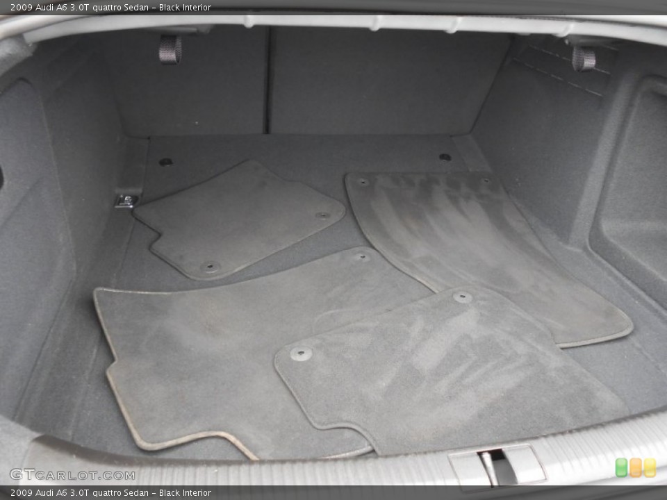 Black Interior Trunk for the 2009 Audi A6 3.0T quattro Sedan #82628621