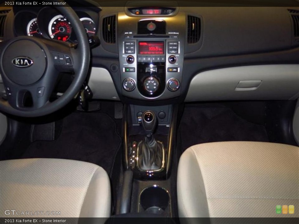 Stone Interior Dashboard for the 2013 Kia Forte EX #82632773