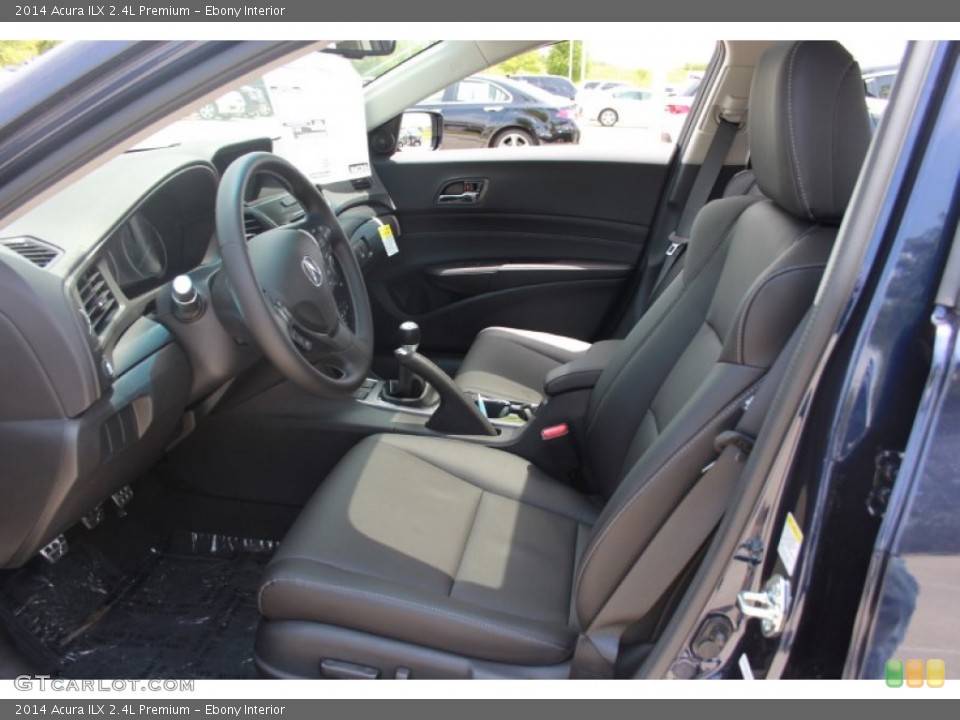 Ebony Interior Front Seat for the 2014 Acura ILX 2.4L Premium #82635329