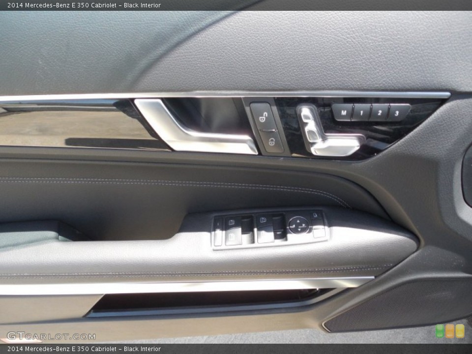 Black Interior Door Panel for the 2014 Mercedes-Benz E 350 Cabriolet #82636107