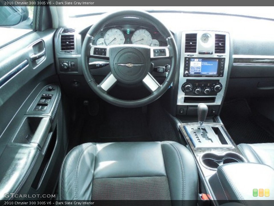 Dark Slate Gray Interior Dashboard for the 2010 Chrysler 300 300S V6 #82637957