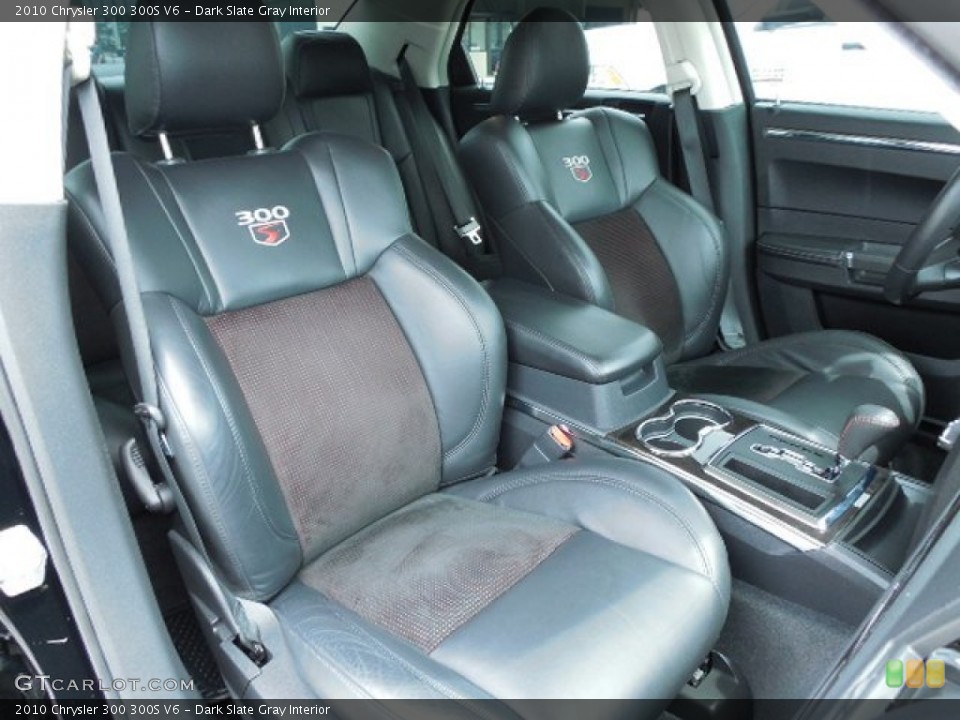 Dark Slate Gray Interior Front Seat for the 2010 Chrysler 300 300S V6 #82637975