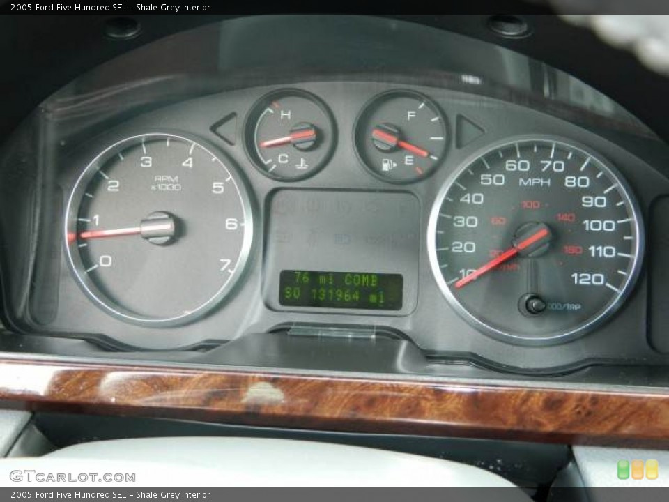 Shale Grey Interior Gauges for the 2005 Ford Five Hundred SEL #82641017
