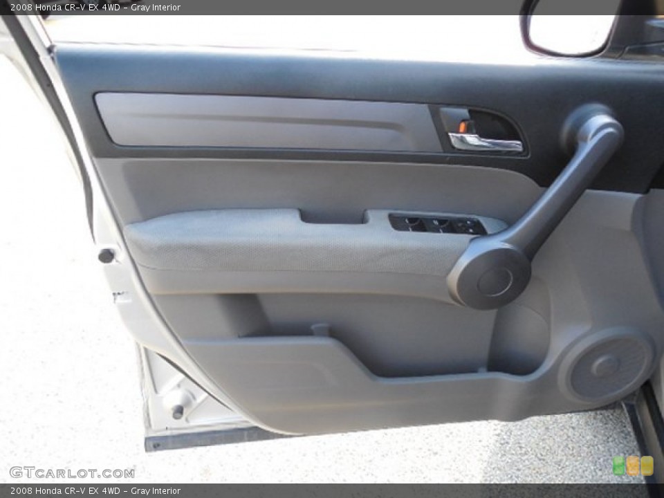 Gray Interior Door Panel for the 2008 Honda CR-V EX 4WD #82642398