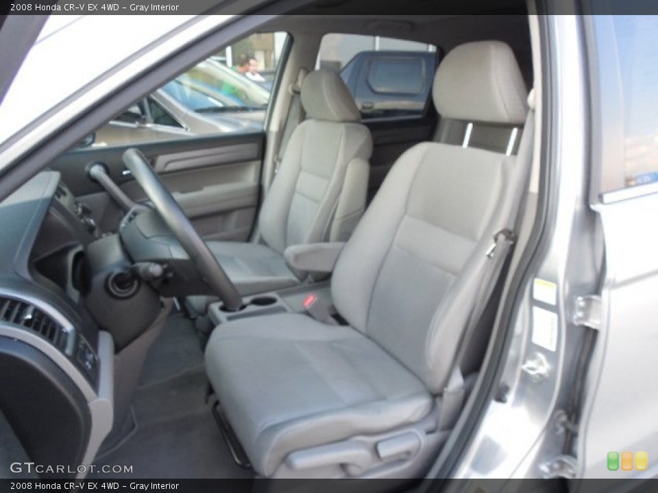 Gray Interior Photo for the 2008 Honda CR-V EX 4WD #82642451