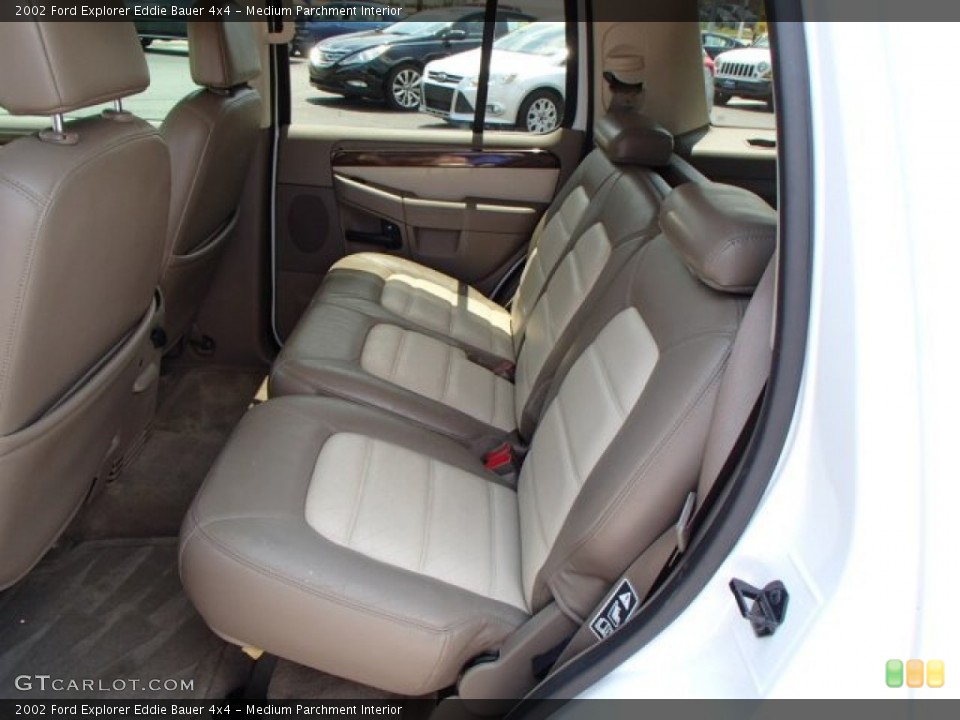 Medium Parchment Interior Rear Seat for the 2002 Ford Explorer Eddie Bauer 4x4 #82644279