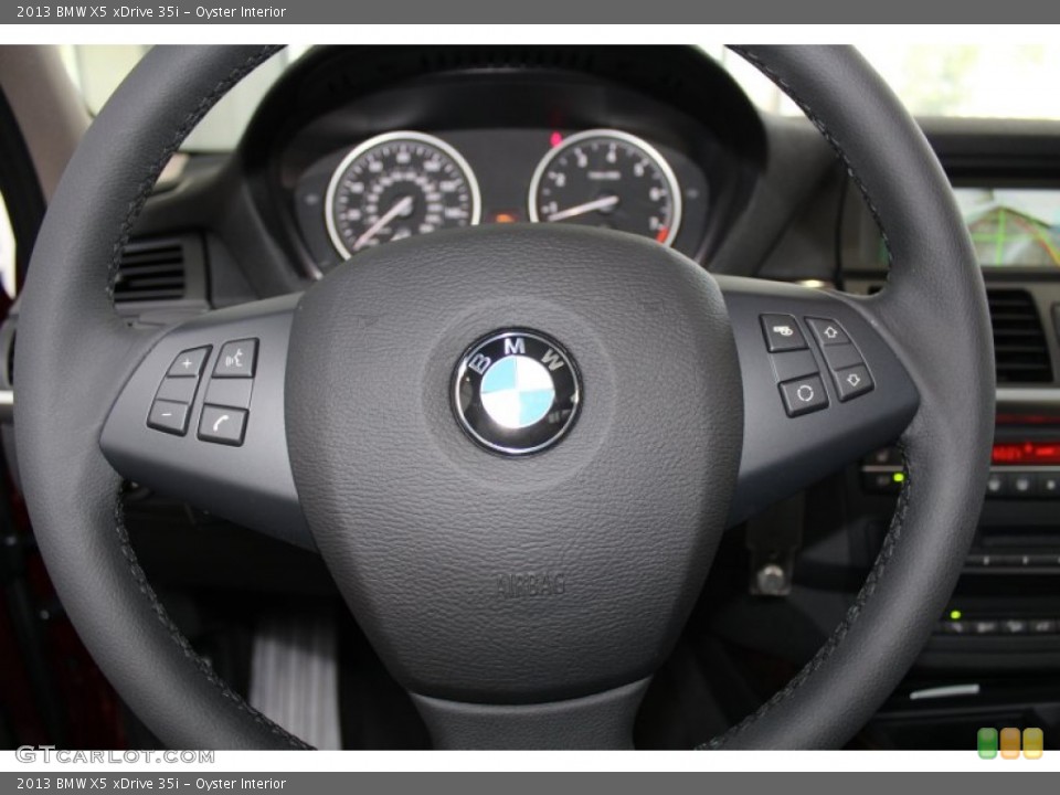 Oyster Interior Steering Wheel for the 2013 BMW X5 xDrive 35i #82647369
