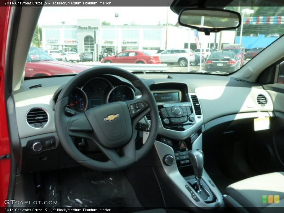 Jet Black/Medium Titanium Interior Dashboard for the 2014 Chevrolet Cruze LS #82647720