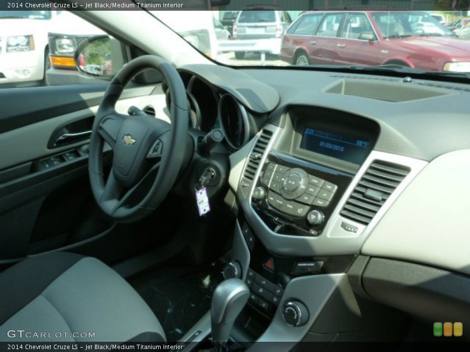 Jet Black/Medium Titanium Interior Dashboard for the 2014 Chevrolet Cruze LS #82648038
