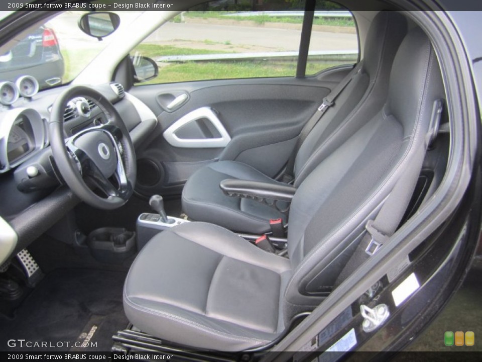 Design Black Interior Photo for the 2009 Smart fortwo BRABUS coupe #82649269