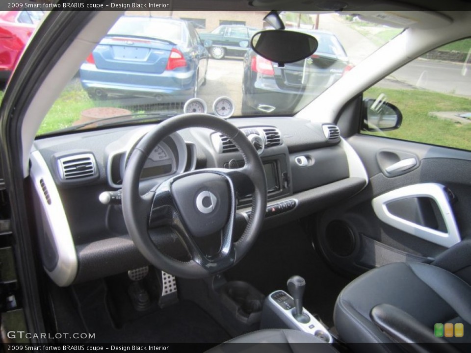Design Black Interior Dashboard for the 2009 Smart fortwo BRABUS coupe #82649300