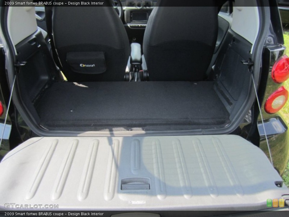 Design Black Interior Trunk for the 2009 Smart fortwo BRABUS coupe #82649355